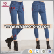 2017 wholesale ladies distresses skinny denim biker jeans