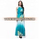 Unique Design Halter Bohemian Beach Maxi Women Floral Plus Size Long One Piece Dress